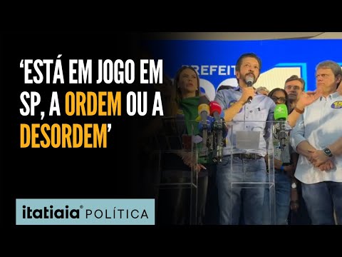 RICARDO NUNES ELOGIA TARCÍSIO E CHAMA ADVERSÁRIO, GUILHERME BOULOS, DE 'RADICAL'