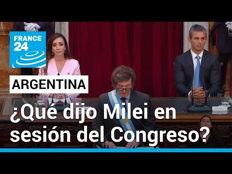 Argentina: así fue el primer cara a cara de Javier Milei con los legisladores nacionales