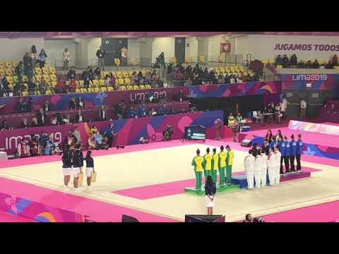 Mexico Gana Medalla de Oro en Gimnasia Ritmica-Panamericanos 2019