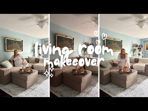 My Parent's FINALLY let me makeover their living room - Cozey Sofa Review