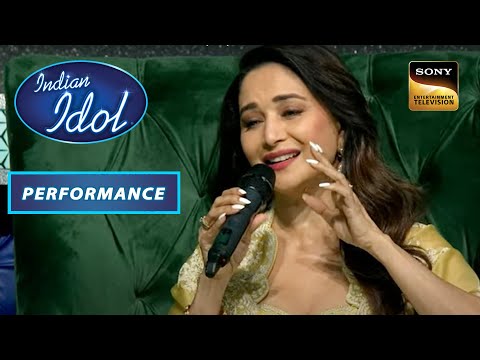 Indian Idol Season 13 | Sonakshi के साथ Madhuri जी ने "Kaahe Chhed" पर मिलाए अपने सुर | Performance