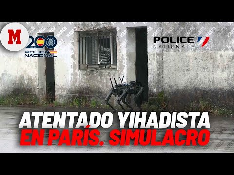 Las policías de España y Francia simulan un atentado yihadista ante los JJOO de París I MARCA