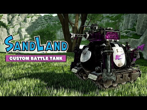 SAND LAND - Custom Battle Tank Gameplay