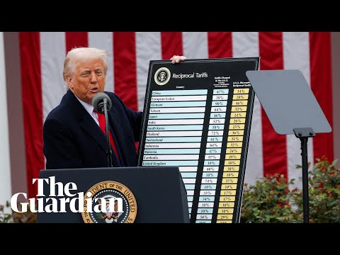 Trump announces sweeping new tariffs, upending decades of US trade policy