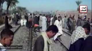 حادث قطار اسيوط