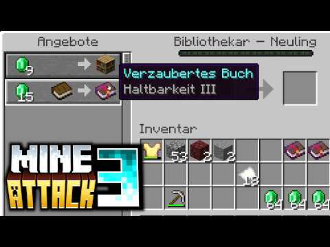 ENDLICH! Ich habe den Haltbarkeit 3 VILLAGER in MINEATTACK 3 bekommen #21