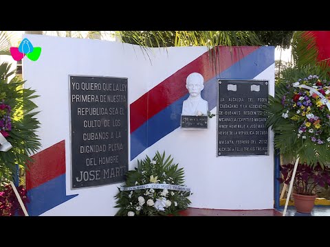 Nicaragua conmemora 168 aniversario del natalicio del patriota cubano José Martí