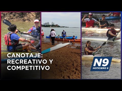 CANOTAJE: RECREATIVO Y COMPETITIVO  - NOTICIERO 9