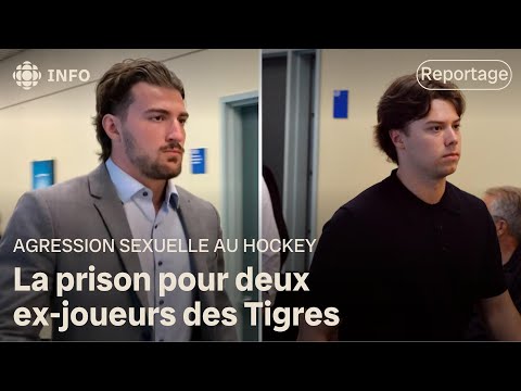 La prison pour les deux ex-joueurs des Tigres de Victoriaville accusés d'agression sexuelle