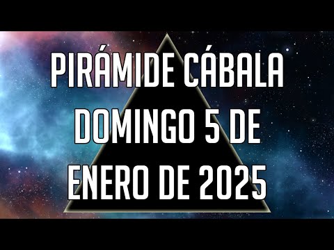 ? Pirámide Cábala para el Domingo 5 de Enero de 2025 - Lotería de Panamá