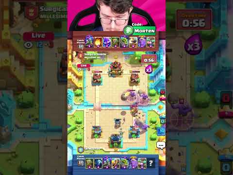 🥹🤩MORTEN vs SURGICAL GOBLIN im 1,000,000$ TURNIER! #clashroyale — video thumbnail