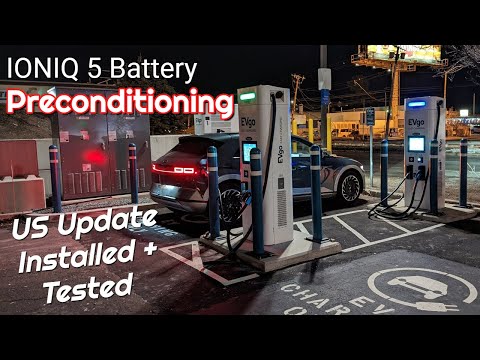 2022 IONIQ 5 AWD Battery Preconditioning Update Installation and Test