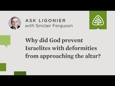 Why did God prevent Israelites with deformities from approaching the altar?