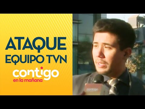 TENSO EPISODIO: El intento de robo y baleo que sufrió el equipo de TVN - Contigo en La Mañana