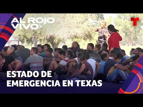Declaran estado de emergencia en Texas por oleada de 4 mil inmigrantes que cruzó la frontera