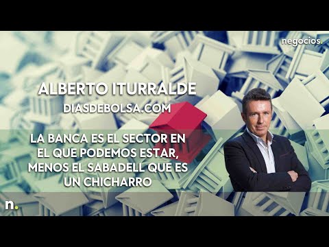 Iturralde: La banca es el sector en el que podemos estar, menos el Sabadell que es un chicharro