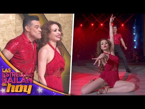 Mayte se transformó en una loba para lucirse al ritmo de salsa con Juan Ángel | Programa Hoy