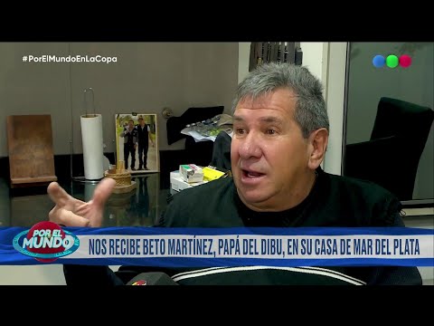 El papá de Dibu Martínez nos muestra la casa donde creció en Mar del Plata