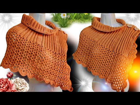 ⛔ Guau!! El JORONGO/Chal a crochet MÁS buscado y VENDIDO en INTERNET. 😱