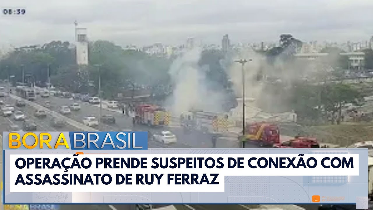 Operação prende suspeitos de conexão com assassinato de Ruy Ferraz