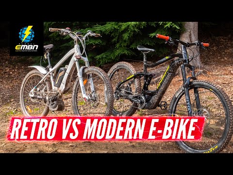 How Much Better Are Modern E Bikes? | Retro Vs Modern Bosch System