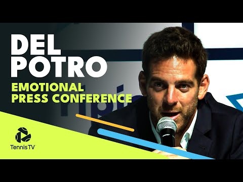Tennis 🎾 Juan Martin Del Potro Emotional Press Conference (English) | Buenos Aires 2022