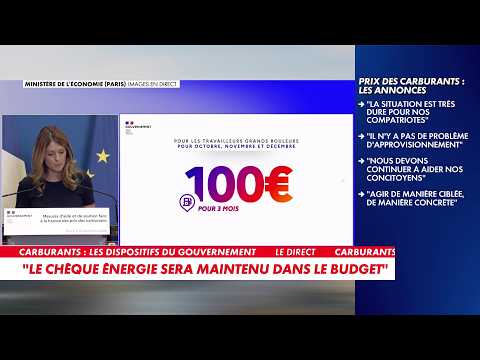 Crise des carburants : «Le chèque énergie <strong>sera</strong> bien maintenu dans le budget 2027», dit Maud Bregeon