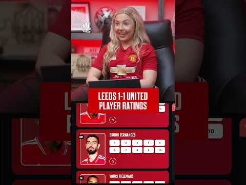 🫪 Bruno 3/10? Yoro MAN OF THE MATCH! Leeds 1-1 Man United Player Ratings
