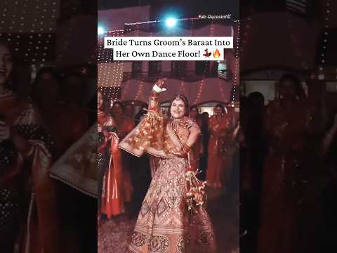 Bride <strong>Crashes</strong> Groom’s Baraat | <strong>Wedding</strong> Dance | Bridal Entry | Dance Floor | Baddie | Romantic Couple