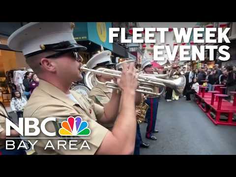 Folks enjoy Fleet Week events in San Francisco