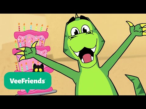 Find Your Joy! | Vee Friends 🐈‍⬛ | Funny Animal Cartoons For Kids