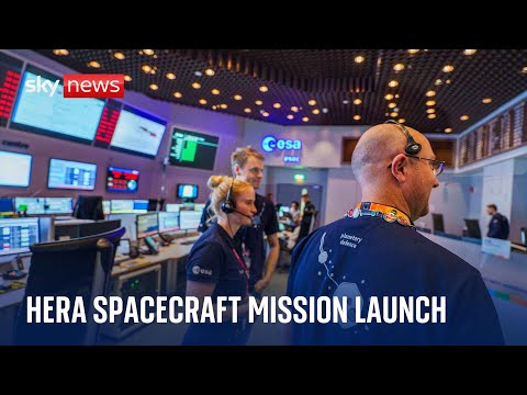 Watch live: European spacecraft Hera launches to asteroid that got smacked by NASA