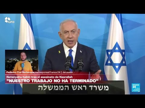 Informe desde Jerusalén: Netanyahu asegura que el trabajo aún no está completo • FRANCE 24