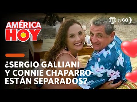 América Hoy: Connie Chaparro enciende rumores de separación de Sergio Galliani (HOY)