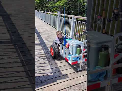Fishing Cart Rides Beat Walking #fishing #outdoors #miami