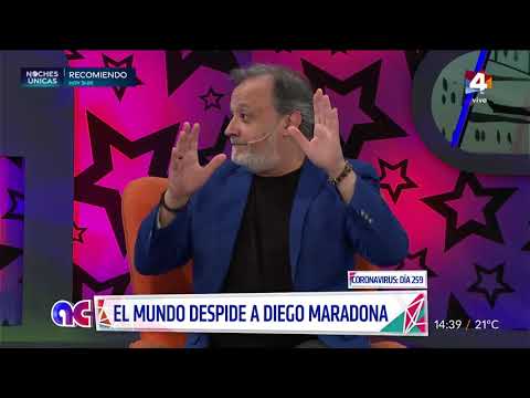 Algo Contigo - Escándalo con Rocío Oliva en pleno velorio de Maradona