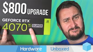 Vidéo-Test GeForce RTX 4070 Ti par Hardware Unboxed