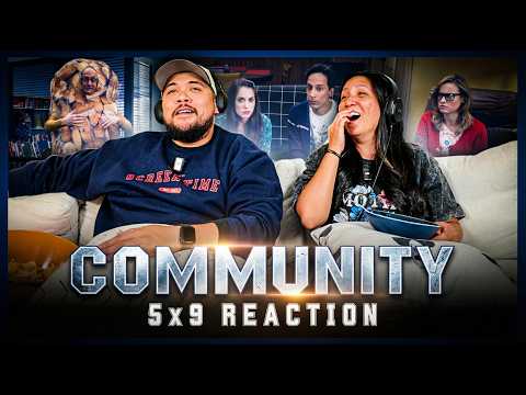 THIS VHS GAME IS COMPLETELY UNHINGED… Community 5x9 Reaction