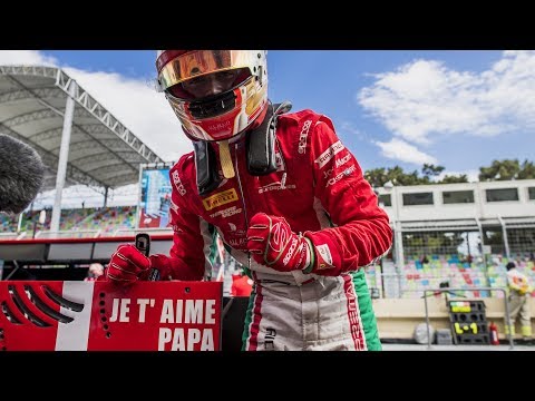 Charles Leclerc's Emotional F2 Weekend | 2017 Azerbaijan Grand Prix
