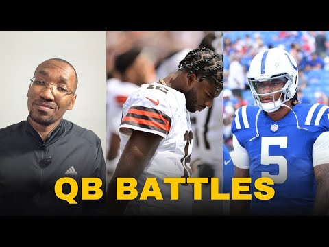 DLloyd Reacts to Shedeur Sanders vs Dillon Gabriel QB Battle and Anthony Richardson Losing QB1