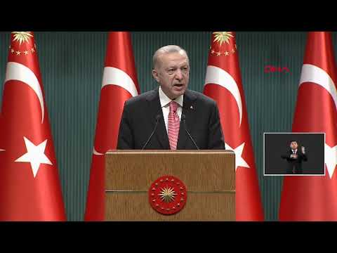 #CANLI Cumhurbaşkanı Erdoğan Kabine Toplantısı sonrası açıklama yapıyor