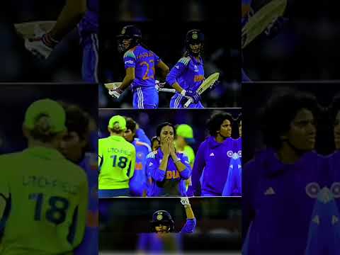 HARE HUYE MATCH JITANA KOI WOMEN CRICKETER JIMIMA MAM.🥺🥰#DARA SAAL KEHE KI MUJHE ONLY INDIA KO#🤔🥺🏏🫅🥰