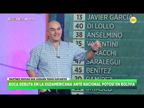 Boca debuta en la Sudamericana ante Nacional Potosí en Bolivia ?HNT con Nacho Goano? 03-04-24