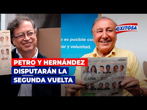 Elecciones en Colombia: Gustavo Petro y Rodolfo Hernández disputarán la segunda vuelta