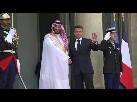 Macron accueille Mohammed ben Salmane, prince héritier d'Arabie saoudite, à l'Elysée | AFP Images