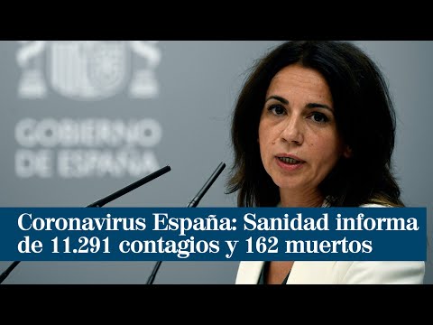 Datos coronavirus España: Sanidad informa de 11.291 contagios y 162 muertos