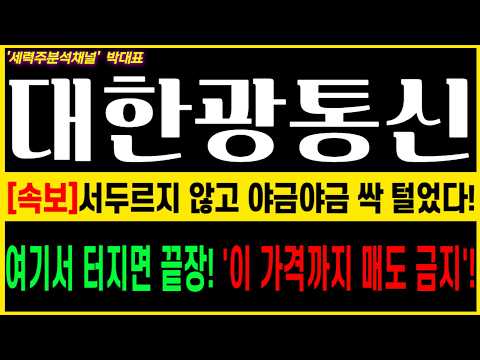 #대한광통신 #대한광통신 주가전망 #루멘텀 #<strong>코히런트</strong>  #빛과전자 #엔비디아 #광섬유 #프리폼