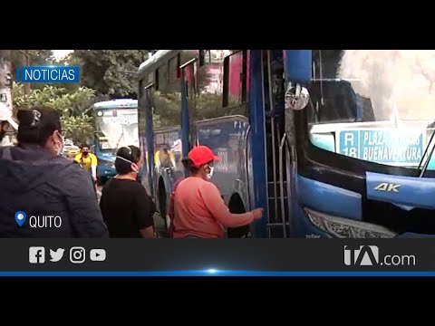 No subirá el pasaje de buses urbanos en Quito como estaba previsto