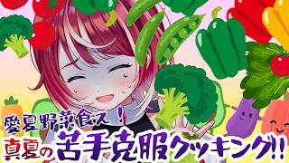 【愛夏野菜食え】真夏の苦手克服クッキング！？【灯里愛夏 / #ヴイアラ】