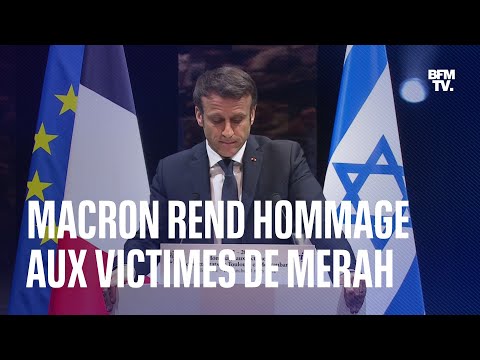 Emmanuel Macron rend hommage aux victimes de Mohammed Merah, 10 ans après